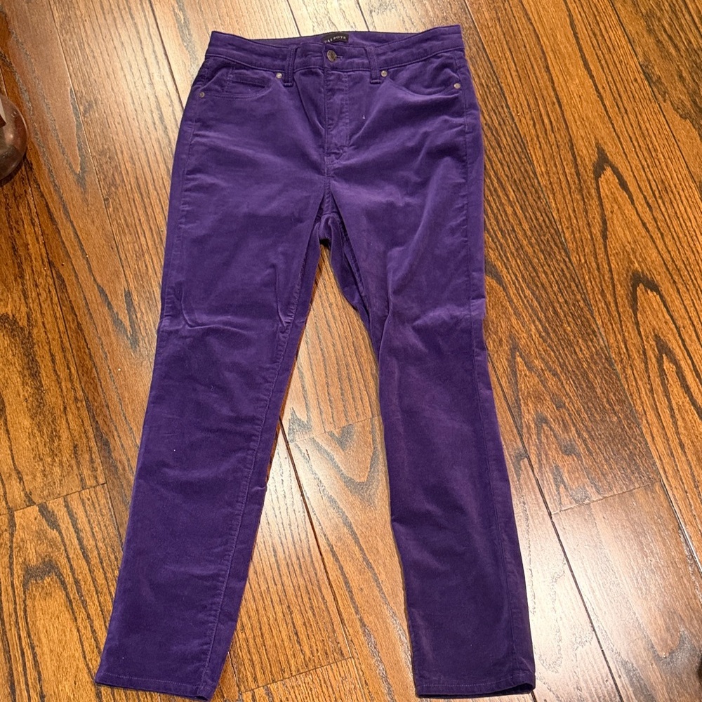 Talbots Purple Corduroy Pants